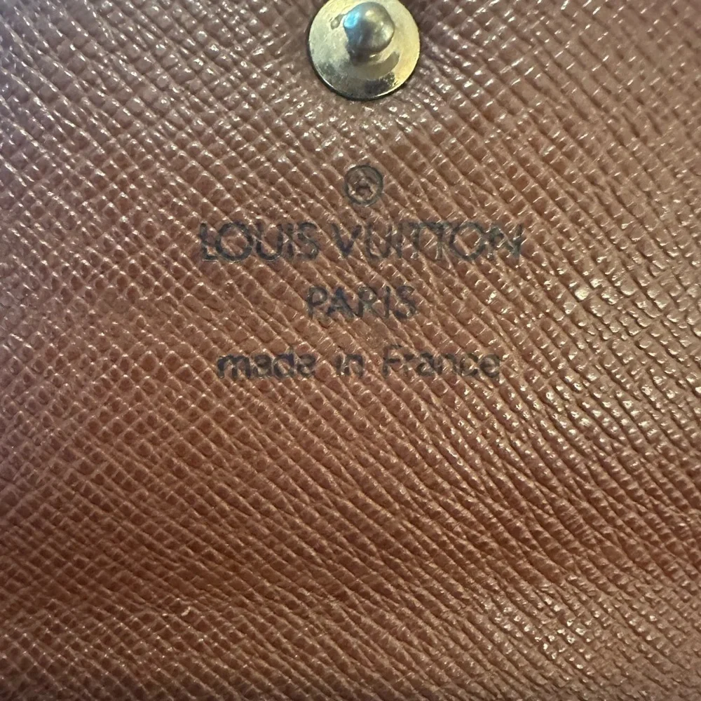 Authentic Louis Vuitton Monogram Sarah Wallet from 2002